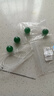 觀玉 綠瑪瑙圓珠散珠隔珠散珠配珠 diy佛珠配件星月菩提配飾品 直徑14毫米單顆 曬單實拍圖