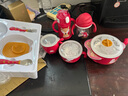 babycare嬰幼兒童餐具禮盒輔食專用保溫碗餐盤叉勺筷子新年新生兒餐具禮物 【高性價7件套】動物王國 曬單實拍圖