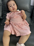 戴維貝拉（DAVE＆BELLA）秋冬新款童裝兒童棉服內膽洋氣女寶寶衣服小童上衣男童棉衣 紫粉色【現貨】 80 cm（建議身高73-80cm） 曬單實(shí)拍圖