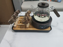 憶壺茶（YIHUTEA）茶具整套煮茶壺帶燒水茶臺茶盤(pán)一體式泡茶家庭用電陶爐功夫茶套裝 【透明10件套】1500瓦煮茶套裝 曬單實(shí)拍圖