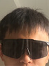 熊貓莎莎騎行009202-黑框灰片防護墨鏡登山運動(dòng)防風(fēng)沙自行車(chē)太陽(yáng)眼鏡女 曬單實(shí)拍圖