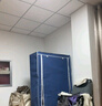 樂(lè)愛(ài)家簡(jiǎn)易衣柜加粗鋼管布衣柜家用宿舍雙人臥室衣柜出租房收納單人衣櫥 曬單實(shí)拍圖