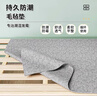 哈駱頓（HALODN）宿舍防潮墊加厚防潮床墊學(xué)生宿舍用防霉毛氈床墊防褶皺單人隔潮墊 毛氈床墊【升級包邊款】-灰色 特厚（5mm）【90*190cm】-防潮隔臟 曬單實(shí)拍圖
