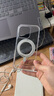 ANKER安克【首發(fā)攝影版】磁吸膚感360旋轉支架殼 適用iPhone16Pro蘋(píng)果手機防摔磨砂按鍵版支點(diǎn)殼 透明色 曬單實(shí)拍圖