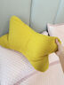 唐裔立體三角釋壓骨頭枕枕頭枕芯角骨枕頭護頸椎枕芯反弓支撐硬枕成人 薄霧黃【55*33*33cm】/一只 無(wú)規格 曬單實(shí)拍圖