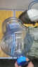 拜杰水桶手提式純凈水桶戶外塑料茶水桶飲水桶礦泉水大桶儲水桶大容量 15L【 加厚PC全新料】+1個備用蓋 曬單實拍圖