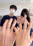 蔓笙莫比烏斯環(huán)999純銀情侶對戒男女素圈戒指環(huán)生日情人節(jié)禮物送女友 情侶一對【精美禮盒】 曬單實拍圖