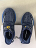 暇步士（Hush Puppies）童鞋春秋新款兒童椰子鞋網(wǎng)面透氣軟底輕便跑步鞋戶外運動鞋休閑鞋 HP4243藍色款 33 適合腳長20.6cm 曬單實拍圖