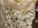 舒貝怡2件裝嬰兒衣服夏季薄款新生兒連體衣短袖哈衣兒童爬服黃色73CM 曬單實(shí)拍圖