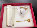 Stanisic德國(guó)品牌高顏值鈴蘭花咖啡杯禮盒定制保溫水杯送閨蜜朋友生日禮物 馬克杯+陶瓷內(nèi)膽心動(dòng)禮盒 530ml 曬單實(shí)拍圖