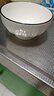 廚遞餐具整套家用北歐風(fēng)簡(jiǎn)約碗盤(pán)餐具碗碟碗筷送禮 簡(jiǎn)素20件配湯碗 曬單實(shí)拍圖