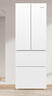 海爾（Haier）冰箱出品 342升雙開(kāi)門(mén)法式多門(mén)網(wǎng)紅大白 新一級(jí)雙變頻三檔變溫黑金凈化智能節(jié)能省電leader電冰箱 【342升】冰雪白+新一級(jí)能效+三檔變溫+黑金凈化 曬單實(shí)拍圖