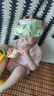 袋鼠杰克兒童牙刷u型軟硅膠寶寶專用0-3-6歲小孩口含潔牙神器牙膏 粉色 曬單實拍圖