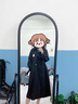 FOX.G女士外套女款風(fēng)衣女裝秋季新款衣服2025時(shí)尚款中長(cháng)款百搭休閑風(fēng) 黑色長(cháng)款風(fēng)衣外套【春秋薄款】 L 【建議120-140斤】 曬單實(shí)拍圖