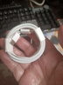 雙typec數(shù)據(jù)線適用蘋果16/15pro充電線兩頭typec扁口ipad華為mac小米快充100w筆記本電腦tpyec扁口 編織雙Typec扁口【雅灰白2.0米】 曬單實拍圖