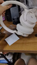 漫步者（EDIFIER）【重磅旗艦新品|藍牙V5.4】Fit900NB小金標(biāo)真無線主動降噪頭戴式藍牙耳機長續(xù)航游戲音樂耳麥禮物 云巖白+QQ音樂 曬單實拍圖