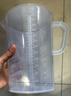 巴比客刻度量杯3000毫升*1食品級PP塑料廚房烘焙水杯耐高溫牛奶刻度杯 曬單實(shí)拍圖