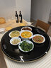 志高（CHIGO）暖菜板+火鍋 飯菜國形熱菜板保溫板電磁爐多功能智能定時(shí)恒溫熱菜神器加熱桌墊自動(dòng)旋轉 60cm【暖菜款】電動(dòng)旋轉 無(wú)火鍋款 曬單實(shí)拍圖