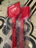Hape(德國)兒童玩沙玩具沙灘挖沙挖土大鏟紅色玩雪工具生日禮物E4059 曬單實(shí)拍圖