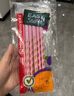 思筆樂(lè )（STABILO）德國進(jìn)口HB洞洞鉛筆6支粗桿三角桿易抓握 幼兒小學(xué)文具啟蒙矯姿練字筆無(wú)毛刺馬卡龍粉322/16  曬單實(shí)拍圖