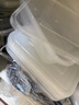 美麗雅一次性飯盒方形1000ml*30套 快餐打包盒大容量食品級便當野餐盒 曬單實(shí)拍圖