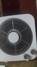 美的（Midea）電風(fēng)扇 家用臺式桌面小風(fēng)扇鴻運扇宿舍臥室節能電扇臺扇轉頁(yè)扇輕音低噪五葉風(fēng)扇 KYT25-22MW 曬單實(shí)拍圖