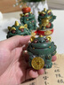 BOSSY故宮風(fēng)文創(chuàng)招財石獅子一對好事發(fā)生創(chuàng)意工藝品擺件公司個人伴手禮 前程似錦【彩金】+底座+禮盒 曬單實拍圖