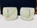 逐兔胖東來(lái)品質(zhì)私人定制翡翠綠玉瓷功夫茶杯琉璃主人杯單杯茶具送禮 皆如所愿（配禮盒）活動(dòng) 80ml 曬單實(shí)拍圖