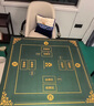 自然元素 摜蛋桌專(zhuān)用折疊桌麻將撲克比賽棋牌桌免安裝餐桌兩用四方桌 【灰色】80*80黑單桌+布 曬單實(shí)拍圖