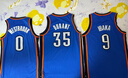 耐克（NIKE）官方俄克拉荷馬城雷霆隊NBA男子速干球衣秋季透氣DN2016 403信號藍/吉爾吉斯·亞歷山大 L 曬單實拍圖