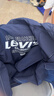 LEVI'S李維斯童裝兒童三防風(fēng)衣外套男童秋季小軟殼防水風(fēng)衣 深寶藍色 曬單實(shí)拍圖