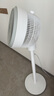 美的（Midea）【暴風(fēng)循環(huán)】空氣循環(huán)扇大風(fēng)量搖頭電風(fēng)扇家用臺(tái)式落地扇輕音臥室節(jié)能小風(fēng)扇柔風(fēng)輕羽扇 FGA24TQ 曬單實(shí)拍圖