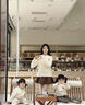 G. DUCKKIDS親子裝全家福一家三口四口秋冬紅色毛衣2024新款母子母女裝針織衫 椰白色 42 L碼(建議體重115-135斤) 曬單實(shí)拍圖