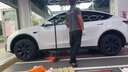 固特異（Goodyear）汽車輪胎 255/45R19 104V ELECTRIC DRIVE E銳乘SCT 原配Model Y  曬單實拍圖