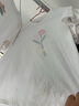 茵曼（INMAN）【萊賽爾】茵曼女童涼感牛仔七分褲2025夏季兒童中大童寬松休閑褲 淺牛仔藍(lán) 170 曬單實(shí)拍圖