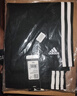 adidas男女大童休閑簡(jiǎn)約三條紋純棉運動(dòng)短褲新款阿迪達斯輕運動(dòng) 黑色/白色     164 曬單實(shí)拍圖