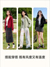 班尼路（Baleno）短款連帽衛(wèi)衣外套女2025年春秋季百搭休閑時(shí)尚款開衫親膚透氣上衣 曬單實(shí)拍圖