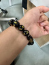 中國黃金招財貔貅手鏈男黑曜石手串男士生日禮物送男友老公爸爸心經(jīng)護身符 【六字箴言】招財貔貅黑曜石手串+證書(shū)禮盒 曬單實(shí)拍圖
