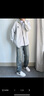駱駝（CAMEL）戶(hù)外服單層沖鋒衣防水外套TR157冰川灰男女款S 曬單實(shí)拍圖