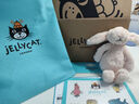 Jellycat害羞邦尼兔系列包包掛飾掛件動物毛絨玩偶娃娃生日七夕情人節(jié)禮物 胭脂粉色 One Size 曬單實拍圖