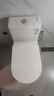 九牧（JOMOO）11383-2-1/31KA-1家用虹吸抗菌雙漩坐便器大沖力節(jié)水馬桶305坑距 曬單實拍圖