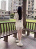 都市麗人襪子女夏季薄款2025爆款純棉襪月子堆堆襪防臭無(wú)骨白色中筒襪 曬單實(shí)拍圖
