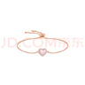 APM Monaco粉母貝愛心可調(diào)節(jié)手鏈女銀時尚手飾七夕情人節(jié)禮物送女友 曬單實拍圖
