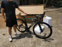 喜德盛25款RC500鋁合金破風車架20速油碟成人進階型單車 黑/鐳射銀510mm 曬單實拍圖