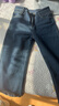 皮爾卡丹丹寧藍牛仔褲女春秋2025新款高腰闊腿褲秋冬加絨加厚九分直筒褲 丹寧藍【款】長(cháng)褲 加絨 【建議95-105斤】 M 曬單實(shí)拍圖