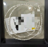 周六福碎銀子珍珠項鏈年輕款鎖骨鏈生日禮物X0513409 40+3cm 曬單實拍圖