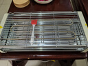 奧克斯電烤爐烤肉鍋電烤盤(pán)電烤架烤肉雙層烤盤(pán)無(wú)煙戶(hù)外電燒烤爐烤串機烤肉機室內家用可拆卸2200W大功率 【頂配款】雙烤網(wǎng)+烤盤(pán)+4手碟+油壺+鋼簽 2層 曬單實(shí)拍圖