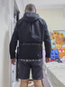 安德瑪（UNDERARMOUR）春夏Storm男子連帽跑步運(yùn)動(dòng)外套1376795 黑色001 L 曬單實(shí)拍圖