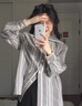 鳳蝶兒小香風連衣裙子女裝秋季2025年新款韓系氛圍感法式千金蝴蝶結可愛 上衣+裙子 S 曬單實拍圖