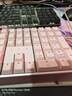 CHERRY櫻桃 MX3.0S機(jī)械鍵盤 游戲鍵盤 電競鍵盤 辦公電腦鍵盤 RGB混光鍵盤 合金外殼 無鋼結(jié)構(gòu) 粉色紅軸 曬單實(shí)拍圖